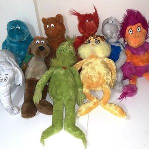 lorax bear plush